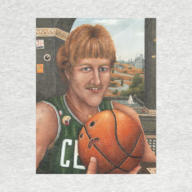 Larry Bird by John Rego 